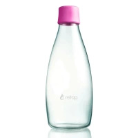 Retap Original - Butelka szklana - 800ml Magenta