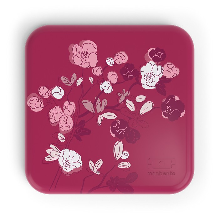 Monbento Lunchbox Bento Square FR Graphic Magnolia