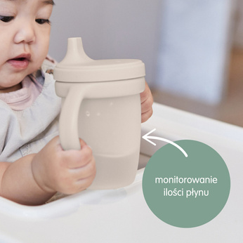 B.Box Silikonowy kubek z ustnikiem Latte