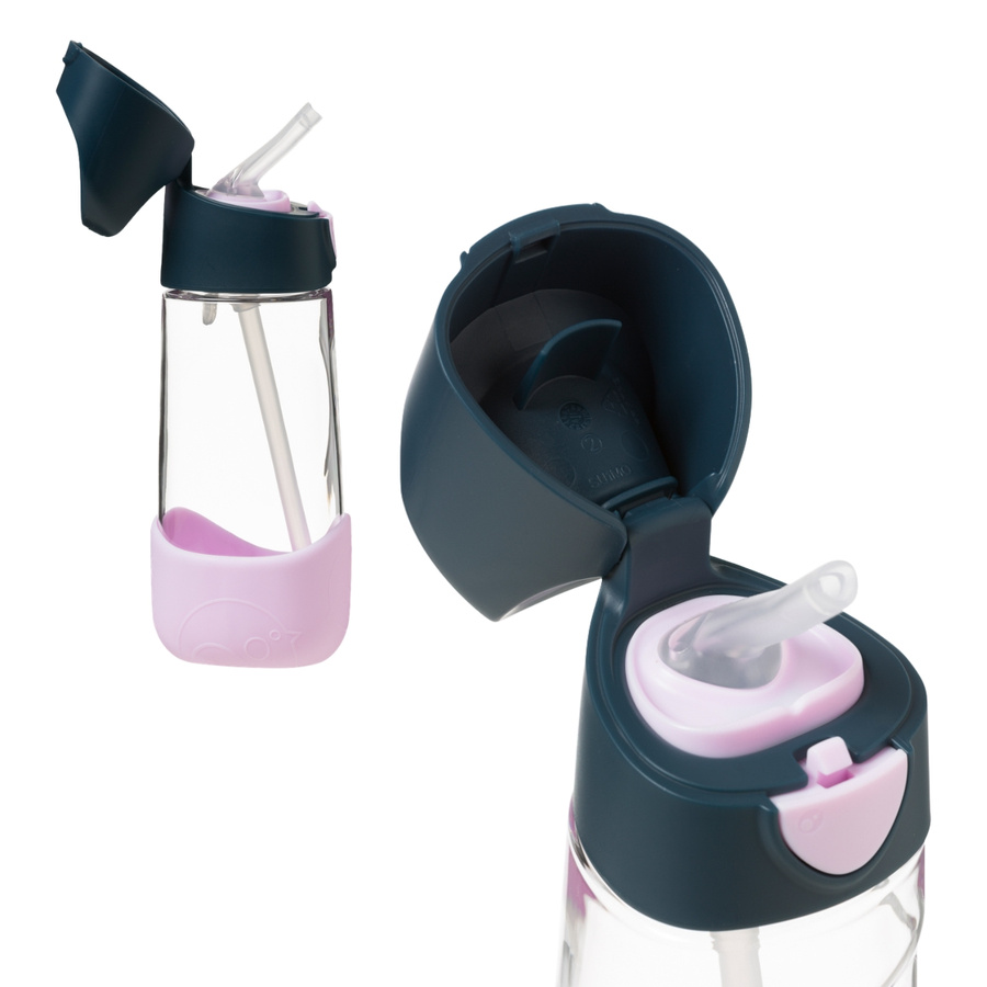 b.Box Zestaw Prezentowy Mini Lunchbox + Bidon ze Słomką 450ml Indigo Rose