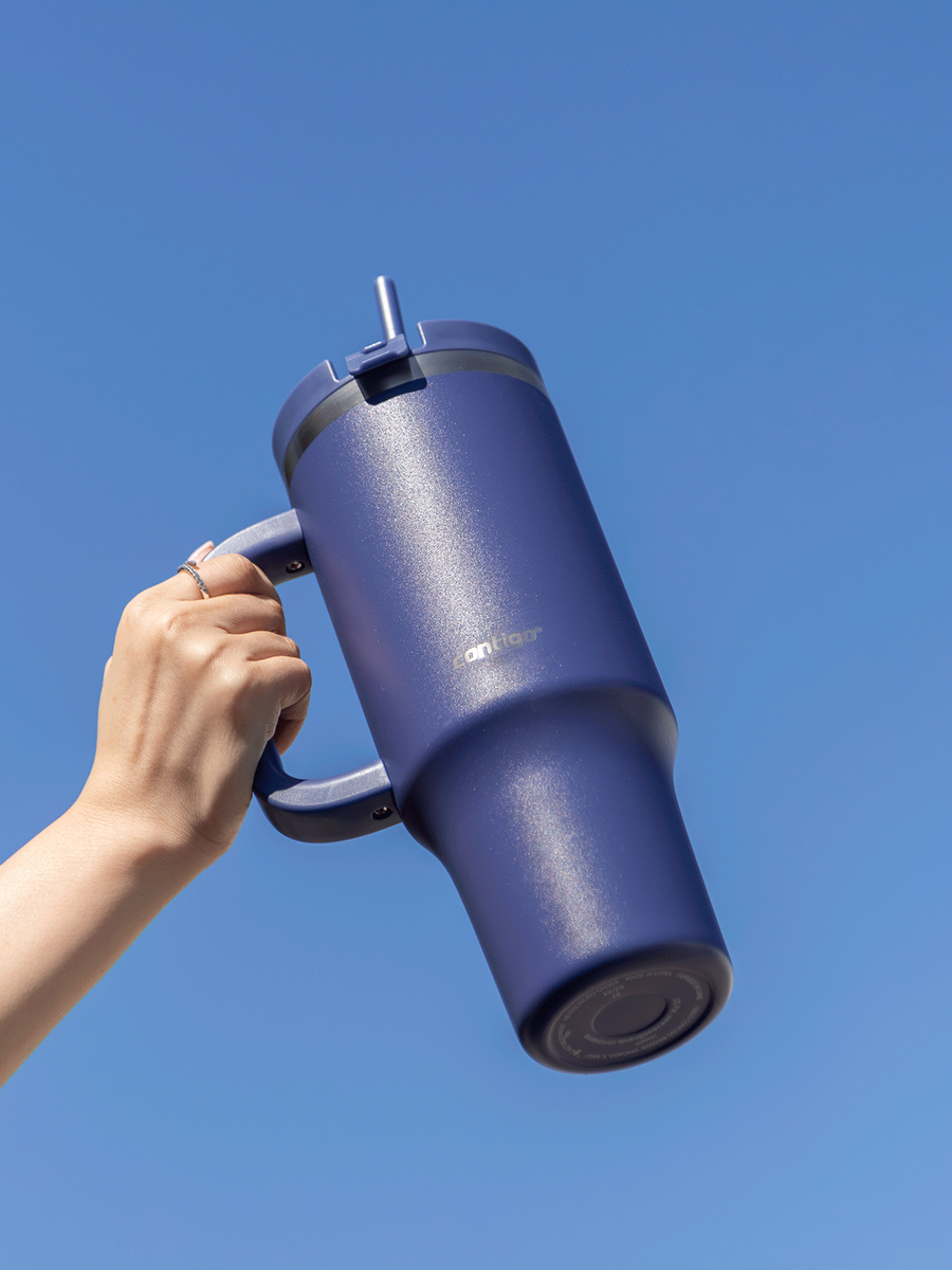 Contigo Streeterville Tumbler - Kubek termiczny na wodę z grawerem - 1200ml - Indigo