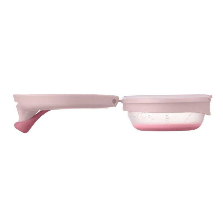 B.Box Miseczka z pokrywką fill+feed Blush
