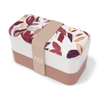 Monbento Lunchbox Bento Original Graphic Pink Vegetal