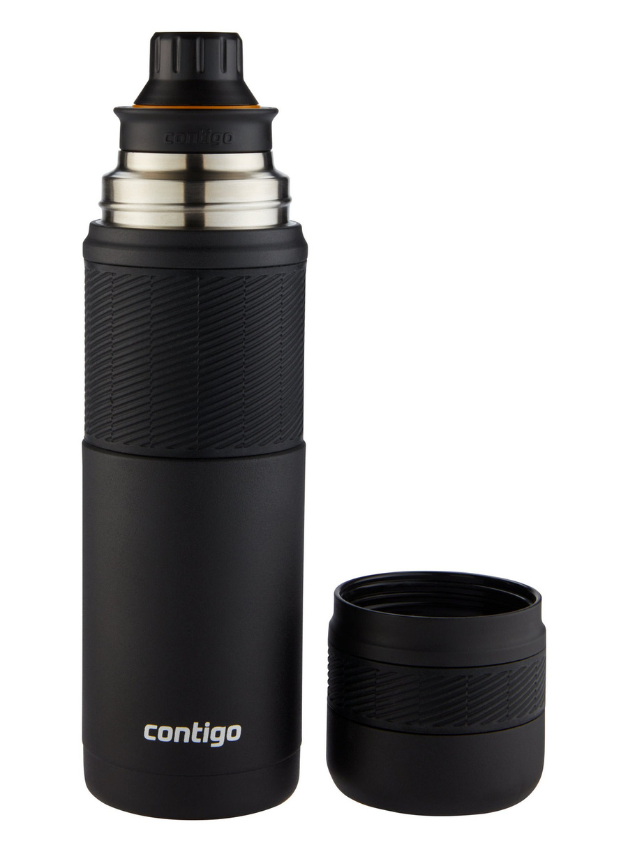 Termos turystyczny/ podróżny Contigo 740ml - Matte Black - Z Twoim grawerem
