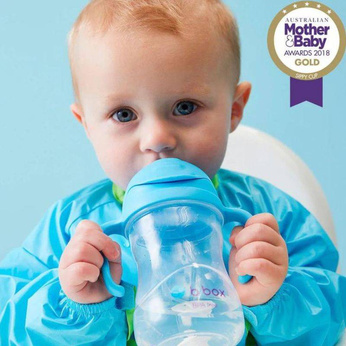 B.Box Bidon ze słomką 240ml ananasowy