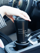 Dr.Bacty Apollo 2.0 - Kubek termiczny na kawę - Oda do młodości - 360 ml - Black Matt