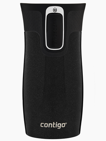 Contigo West Loop Mini - Kubek termiczny - 300ml - Glamour - Czarny Metalik