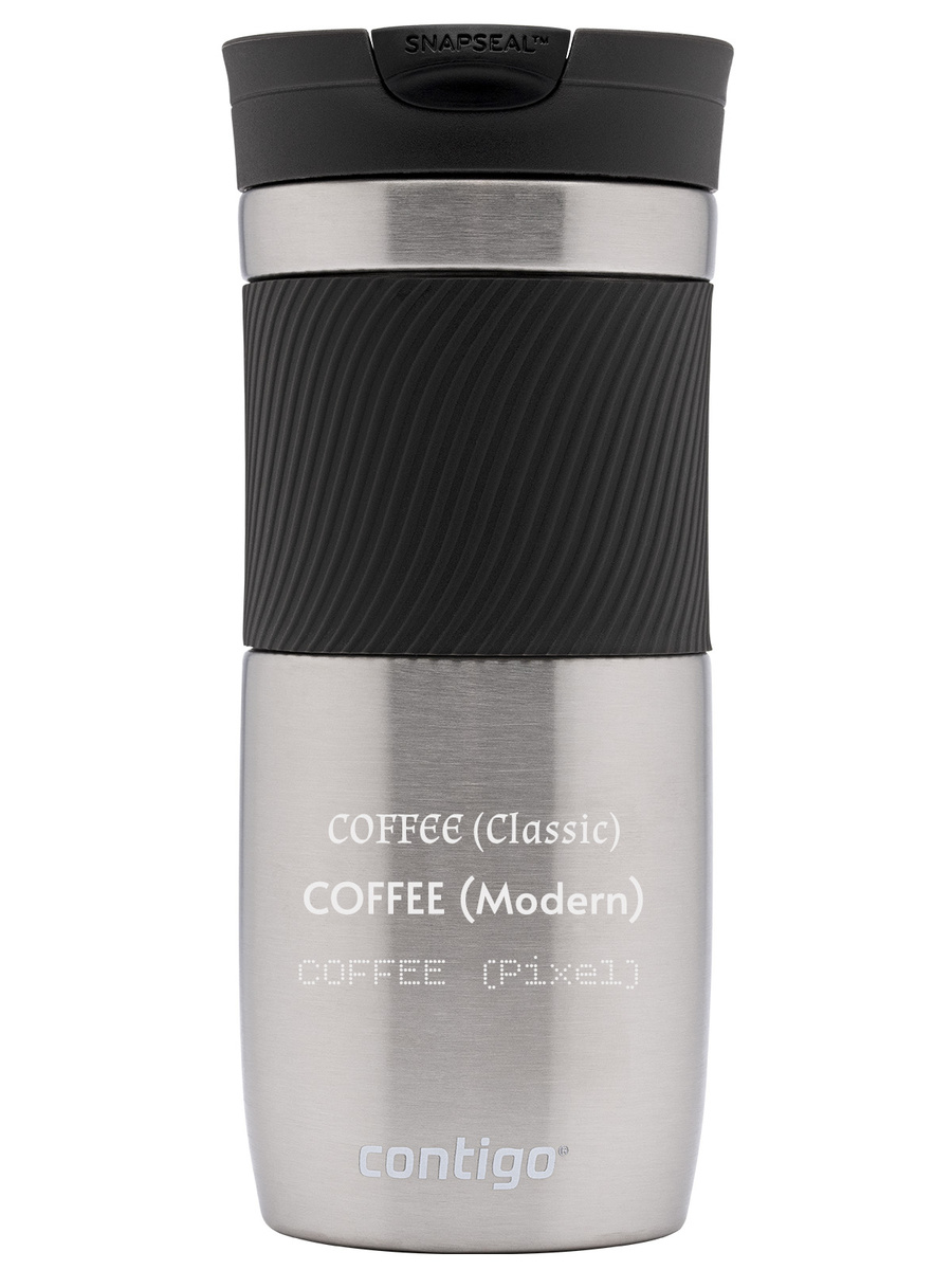Contigo Byron - Kubek termiczny z grawerem - 470ml - Stainless Steel