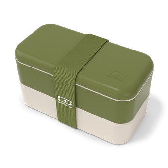 Monbento Lunchbox Bento Original Olive Recycled