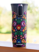 Contigo West Loop 2.0 - Kubek termiczny - 470ml - Folklor - Czarny Mat