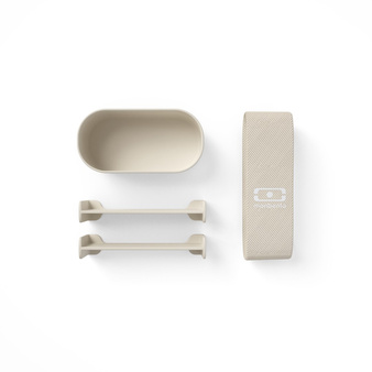 Monbento Zestaw do lunchboxów 4el. Beige Bento Original