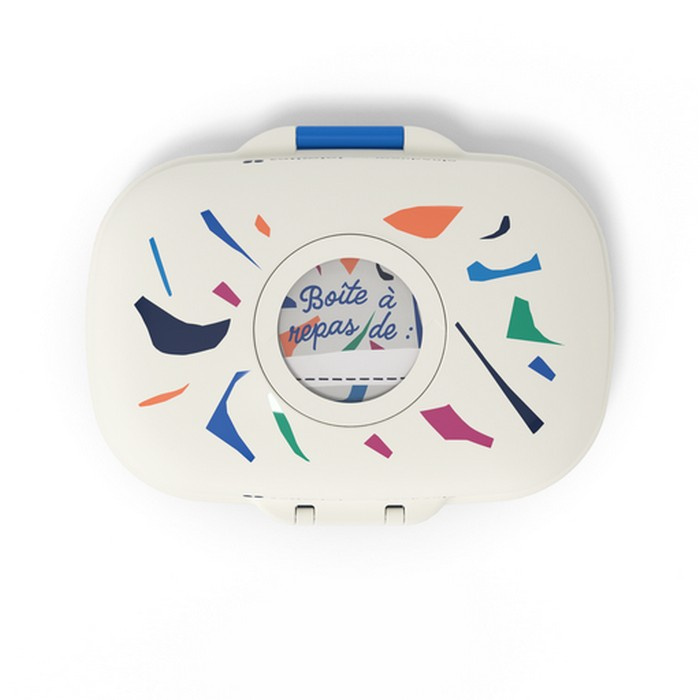 Monbento Lunchbox dziecięcy Gram,Catimini Blue Terrazzo