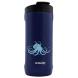 Dr.Bacty Notus - Kubek termiczny - 360 ml - Z ośmiornicą - granatowy