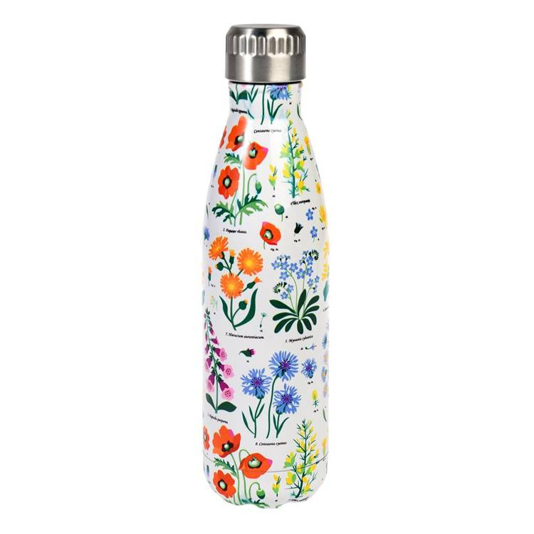 Rex London Butelka termiczna stalowa 500ml Dzikie Kwiaty