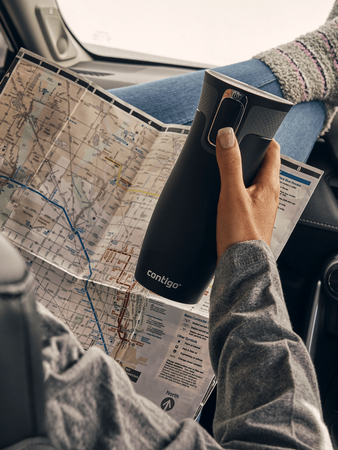 Contigo West Loop 2.0 - Kubek termiczny - 470ml - Brasov - Czarny mat