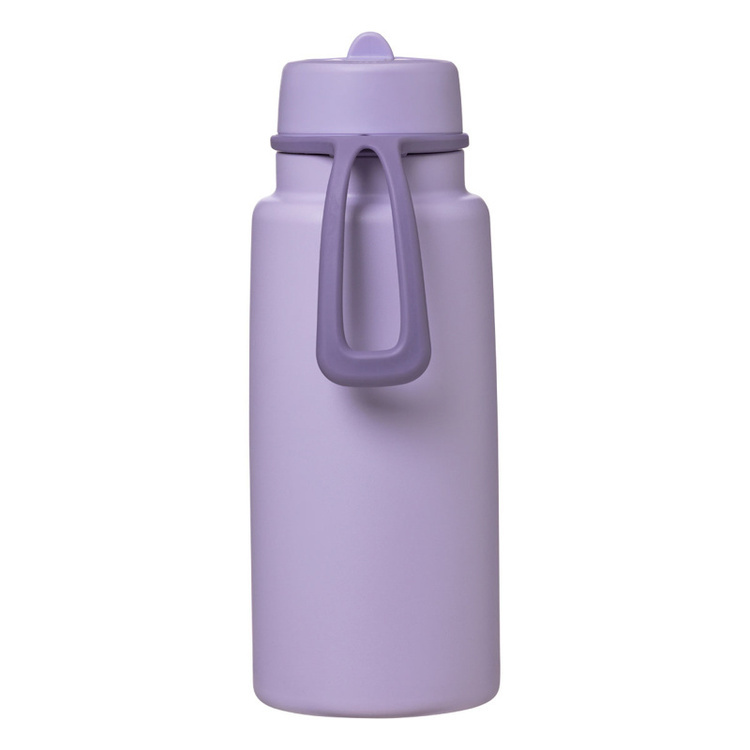 B.Box Butelka termiczna ze składanym ustnikiem – 1l Lilac Love