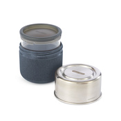 Black+Blum Lunch bowl szklany S szary