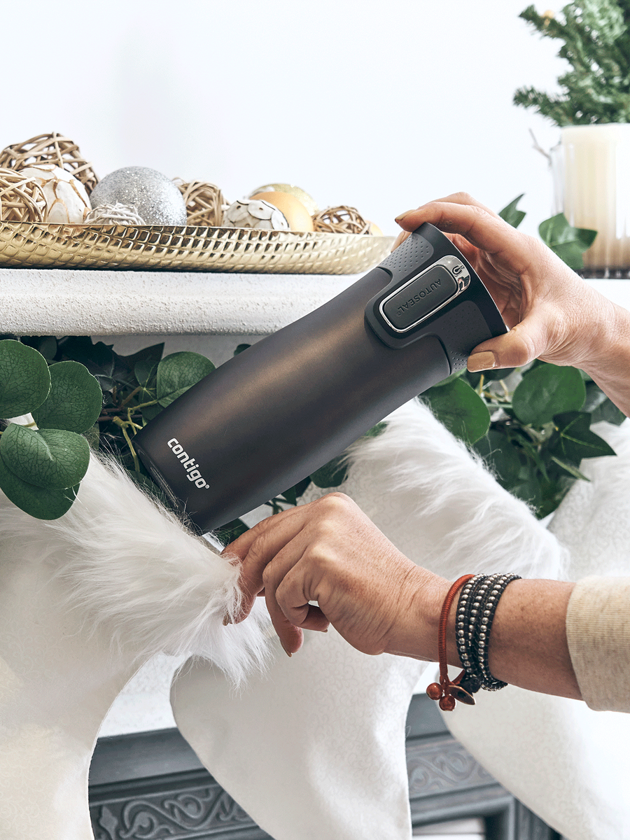 Contigo West Loop 2.0 - Kubek termiczny z grawerem - 470ml - Grafitowy