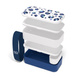 Monbento Lunchbox Bento Original Graphic Leopard Blue