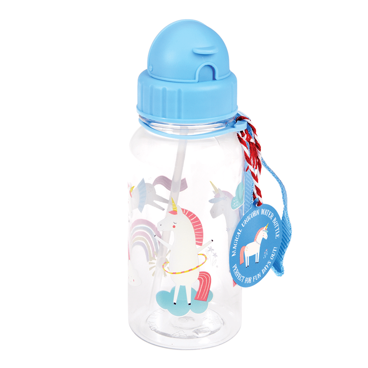 Rex London Bidon ze słomką 500ml Magiczny Jednorożec