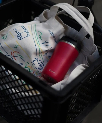 Kubek termiczny Aladdin Mocca 350ml - Aqua Blue.