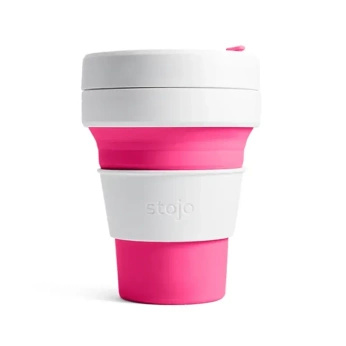 Stojo Pocket - Kubek - 355ml - Pink-s