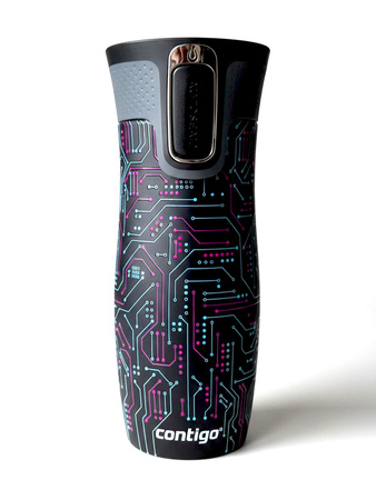 Kubek termiczny Contigo West Loop 2.0 470 ml - Electric - czarny