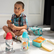 Rex London Lunchbox z wyjmowaną tacką Dzikie zwierzęta