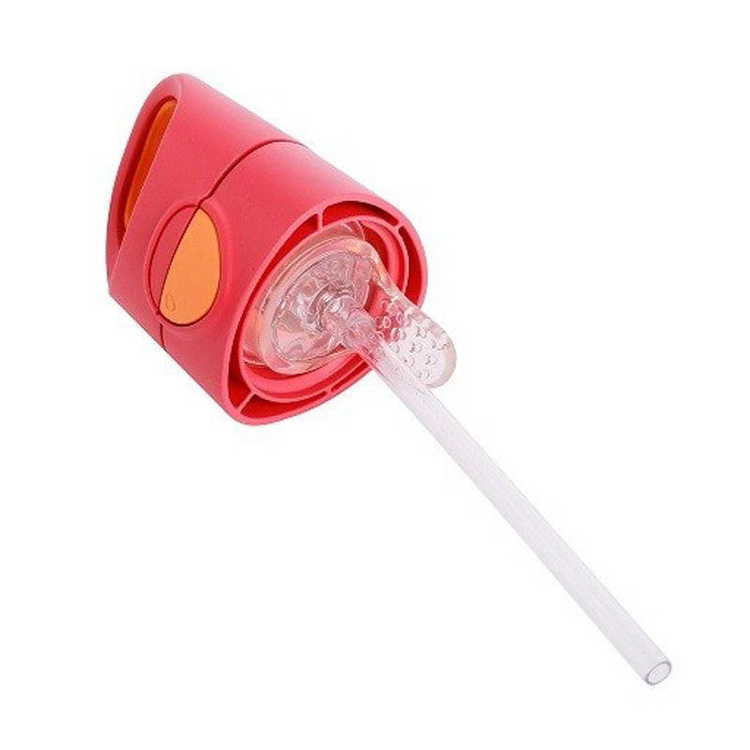 B.Box Butelka tritanowa ze słomką 450ml Strawberry Shake