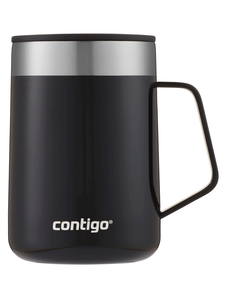 Contigo Streeterville - Kubek termiczny z uchem - 420 ml - Czarny