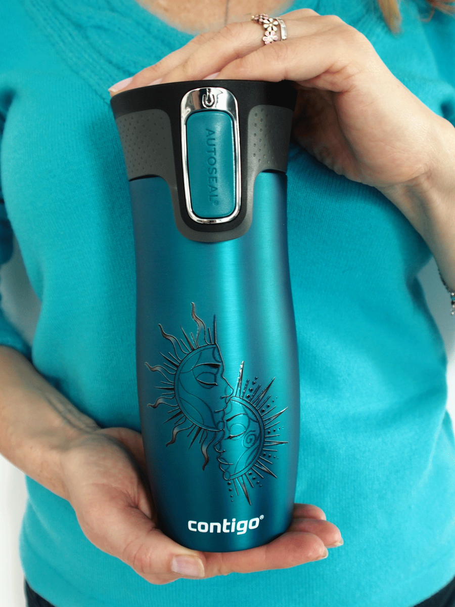 Contigo West Loop 2.0 - Kubek termiczny - 470ml - Sun and moon