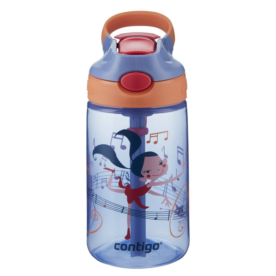 Contigo Gizmo Flip - Bidon dla dzieci / Kubek dla dzieci - 414ml - Wink Dancer