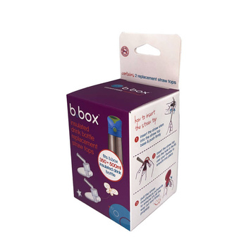 B.Box Ustniki zapasowe do bidonów termicznych ze słomką 350 i 500ml 2 szt.