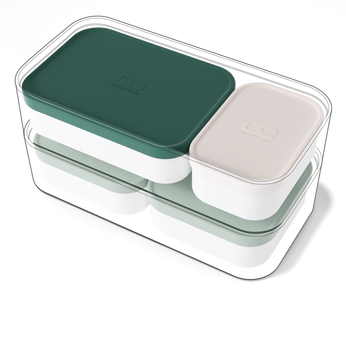 Monbento Zestaw 4pojemników Extra doMBOriginal GreenMint