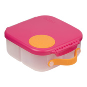 b.box Mini Lunchbox Pojemnik Śniadaniowy z Przegródkami Strawberry Shake