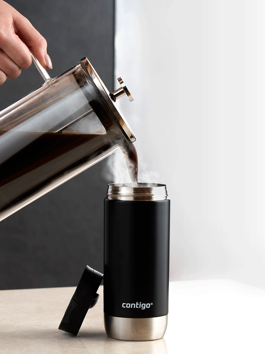 Contigo Huron 2.0 - Kubek termiczny na kawę - 470ml - Czarny