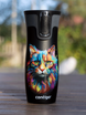 Contigo West Loop 2.0 - Kubek termiczny - 470ml - Kot - Czarny