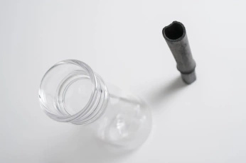 BU Butelka z filtrem z bambusa do wody 700ml - 4x filtr