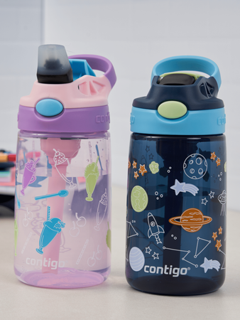 Contigo Easy Clean - Bidon / butelka dla dzieci - 420 ml Strawberry Shakes