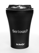 Dr.Bacty Apollo - Kubek do kawy - 227 ml - Serious - czarny