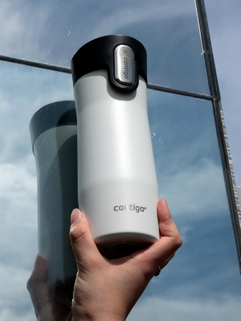 Kubek termiczny Contigo West Loop 3.0 470ml - Six Seven -  Biały Mat