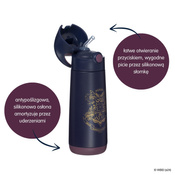 B.Box Harry Potter butelka termiczna - bidon dla dzieci ze słomką 500ml Harry Potter