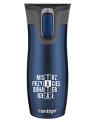 Contigo West Loop - Kubek termiczny - 470ml - Granat Mat Dzień Taty "Tata"