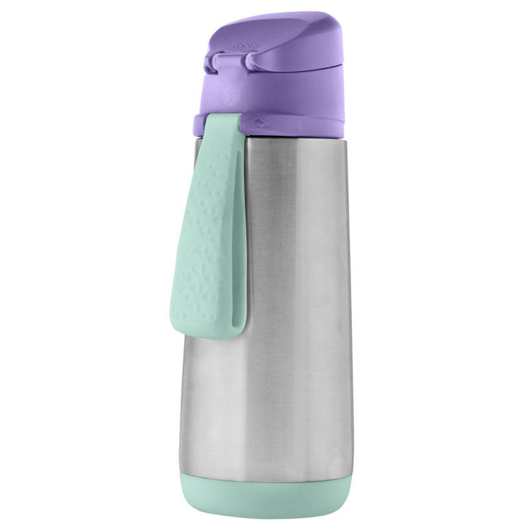 B.Box Butelka termiczna z ustnikiem sportowym 500ml Lilac Pop