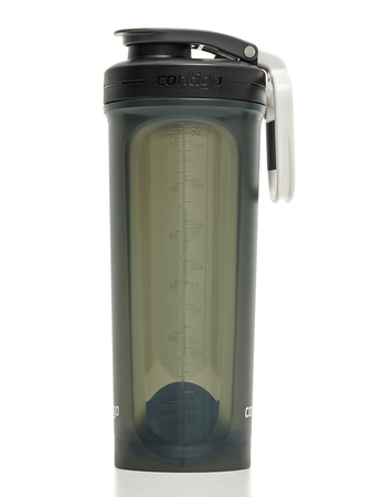 Contigo Shake&Go 2.0 - Shaker do odżywek - 820 ml - czarny