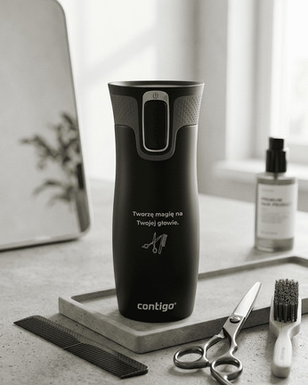 Contigo West Loop 2.0 - Kubek termiczny dla Fryzjerów - 470 ml - czarny