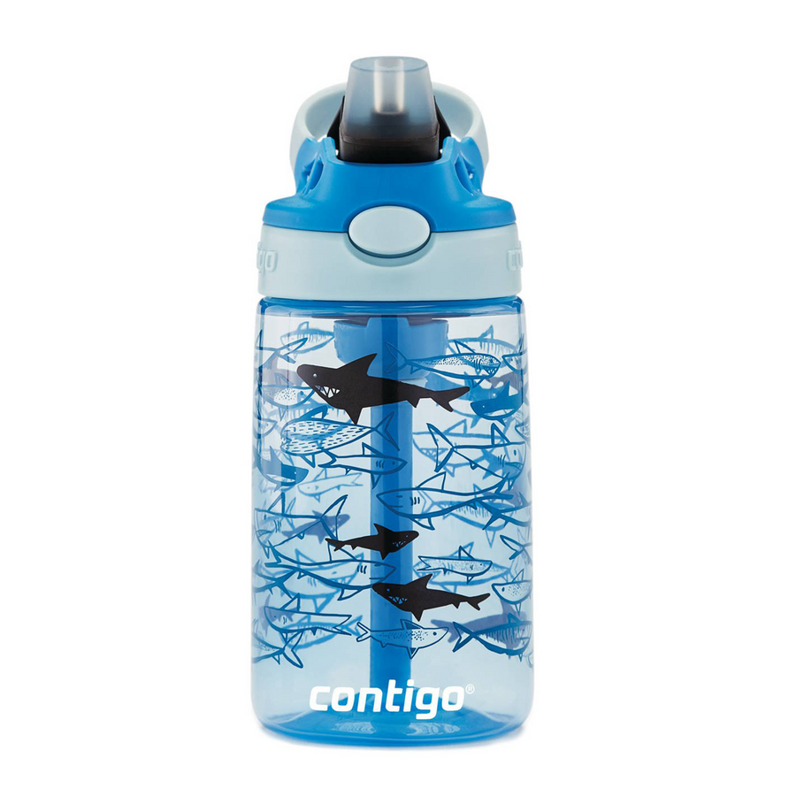 Contigo Easy Clean - Bidon / butelka dla dzieci - 420ml - Sharks