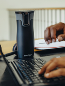Contigo West Loop 2.0 - Zestaw kubków termicznych - 470ml - Czarny Mat + Granatowy Mat
