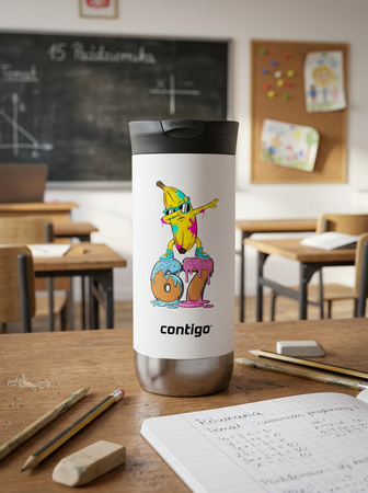 Kubek termiczny na kawę Contigo Huron 2.0 470ml - Six Seven -Salt