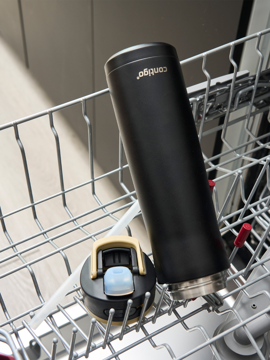 Contigo Ashland 2.0 Chill - Butelka termiczna na wodę - 590ml Matte - Black